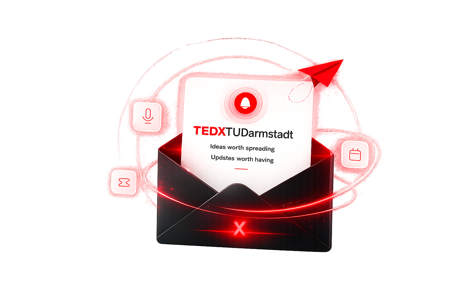 TEDxTUDarmstadt newsletter visual